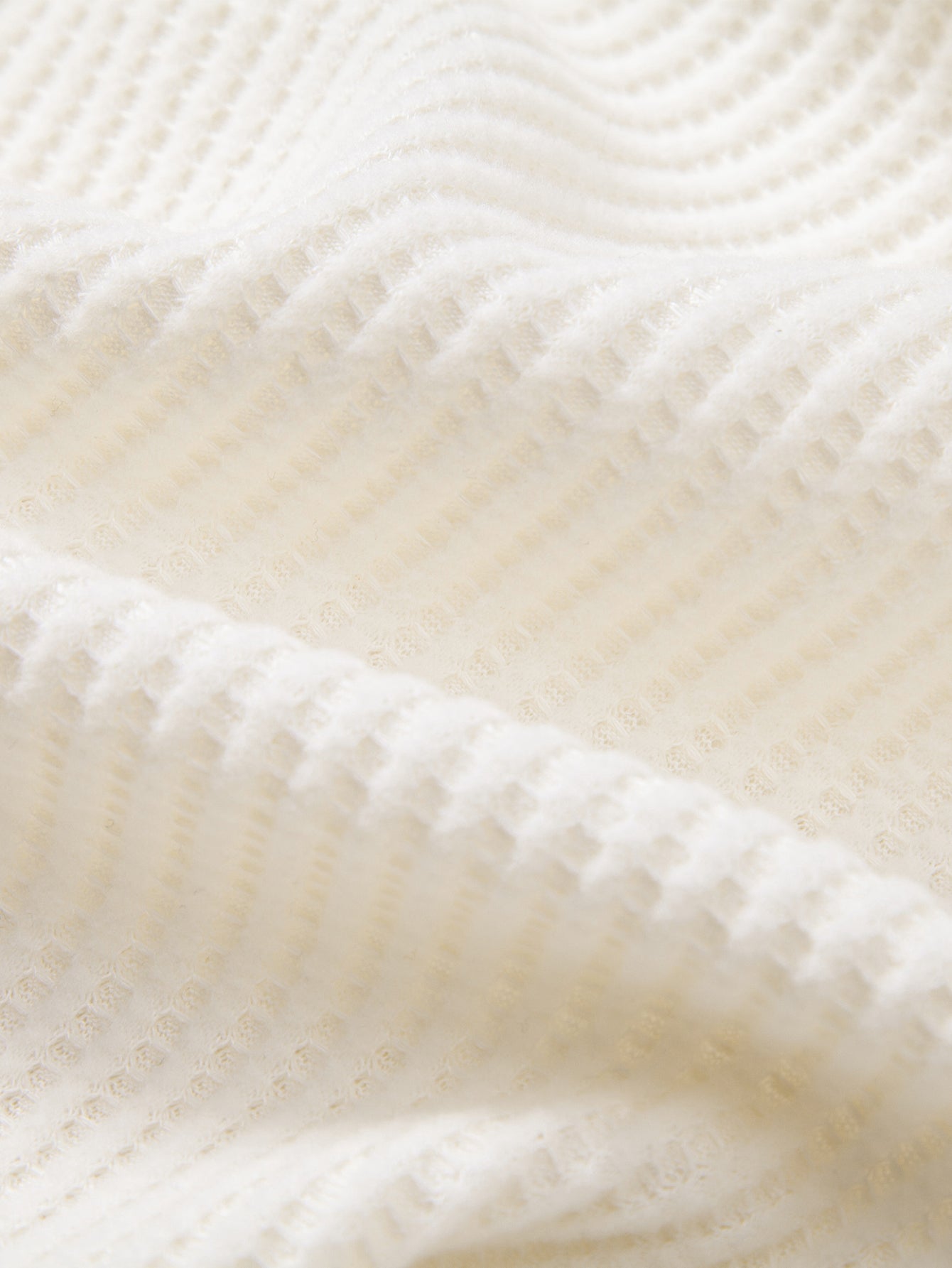 Set Waffle Mock Neck