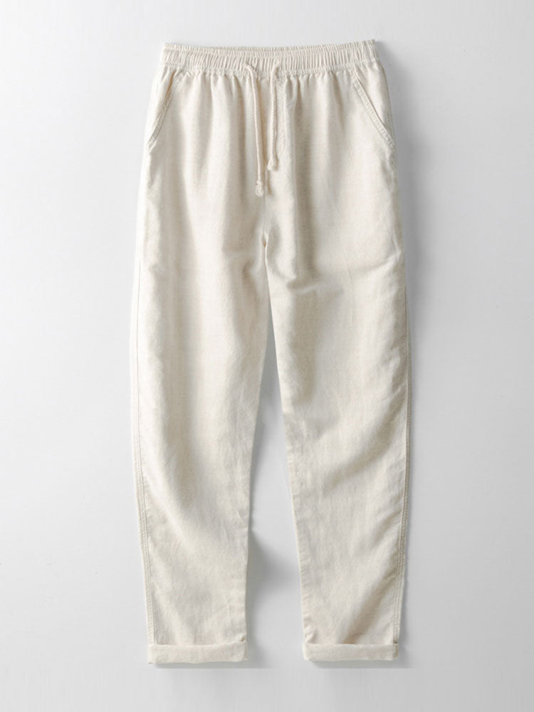 Set Stand Collar Linen
