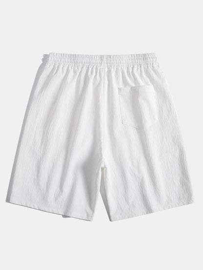 Set Linen Crinkle Short