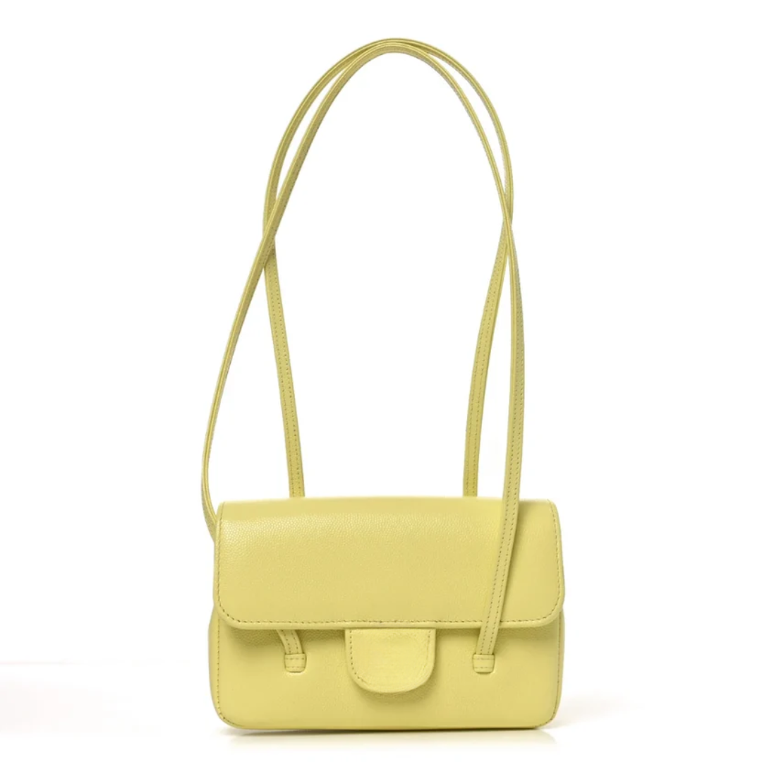 Preppy Coco Clutch with Straps "Yellow"