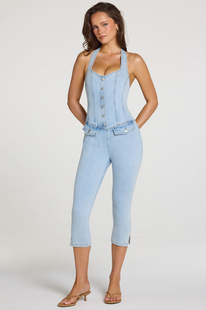 The Denim Capri