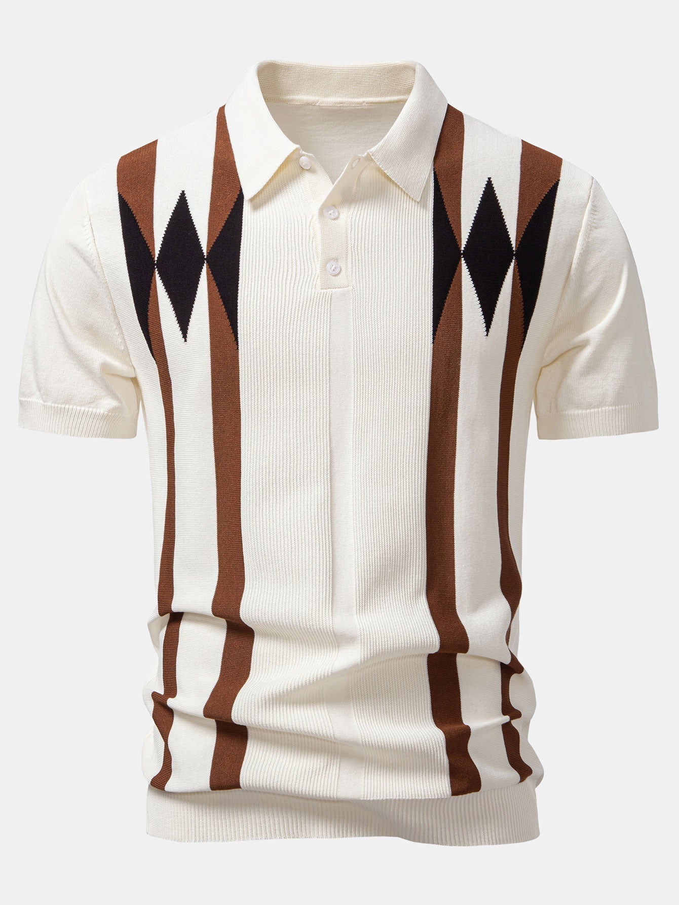 Set Geo Knit Polo