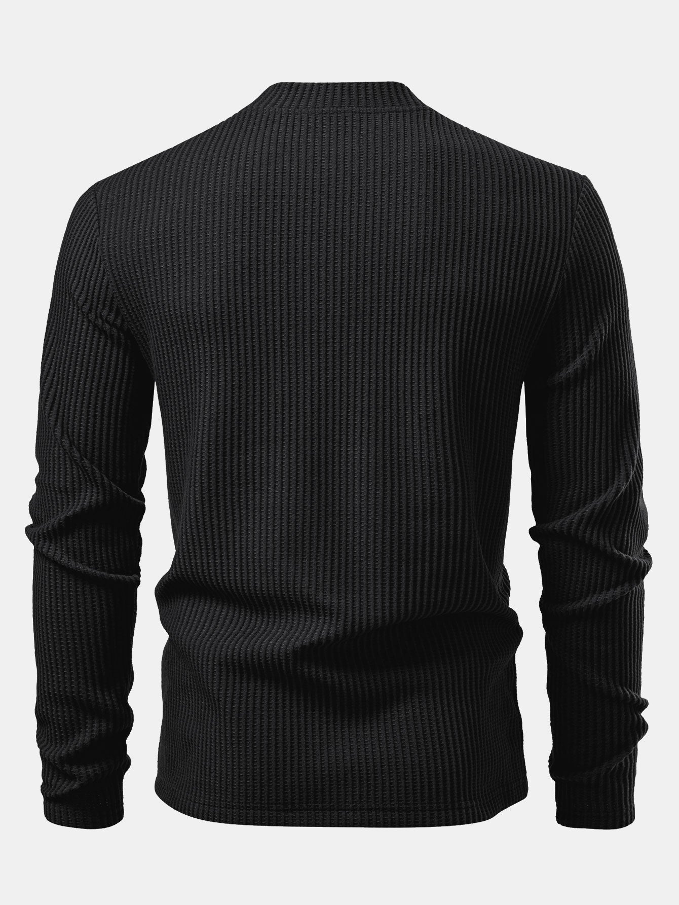 Set Waffle Mock Neck