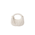 Wander matelassé nappa hobo White
