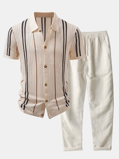 Set Crochet Stripe