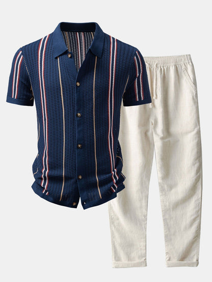 Set Crochet Stripe