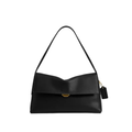 Chelsea Leather Shoulder Bag 36 "Black"