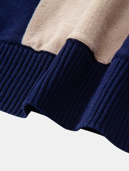 Set Color Block Knit