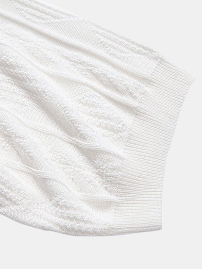Set Geo Jacquard Polo