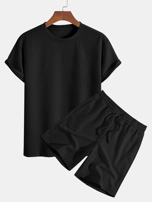 Set Jacquard Stripe