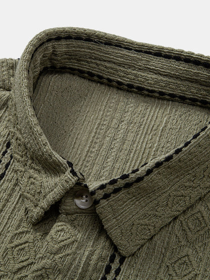 Set Geo Stripe Crinkle