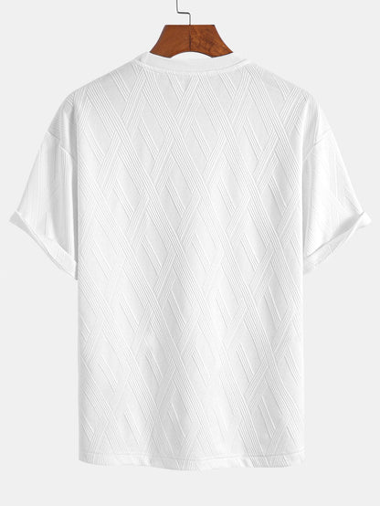 Set Diamond Jacquard