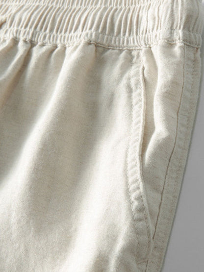 Set Geo Stripe Linen