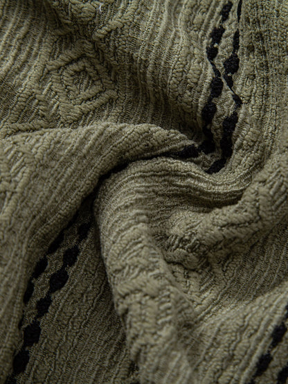 Set Geo Stripe Crinkle