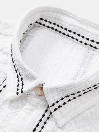 Set Geo Stripe Short
