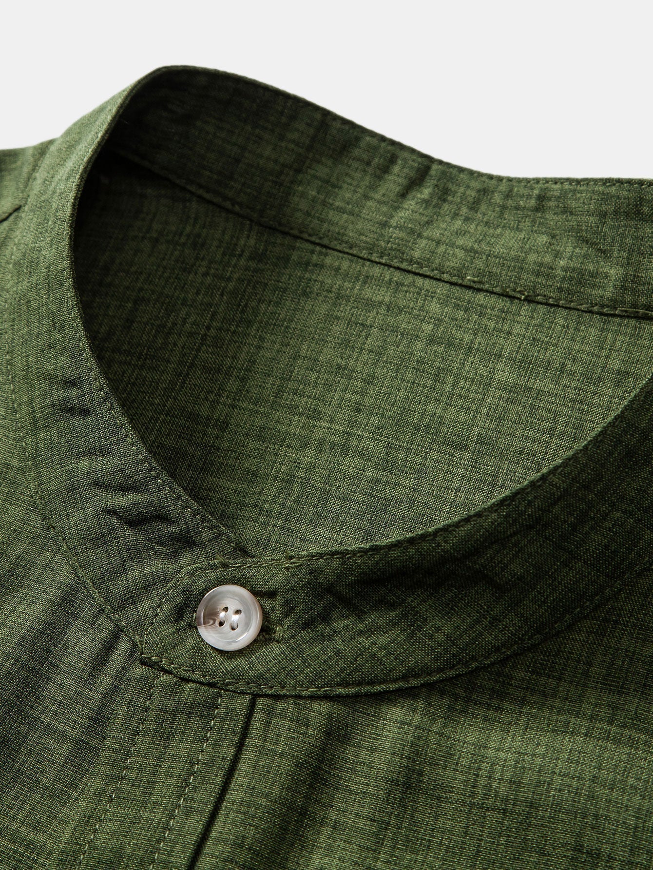 Set Stand Collar Linen