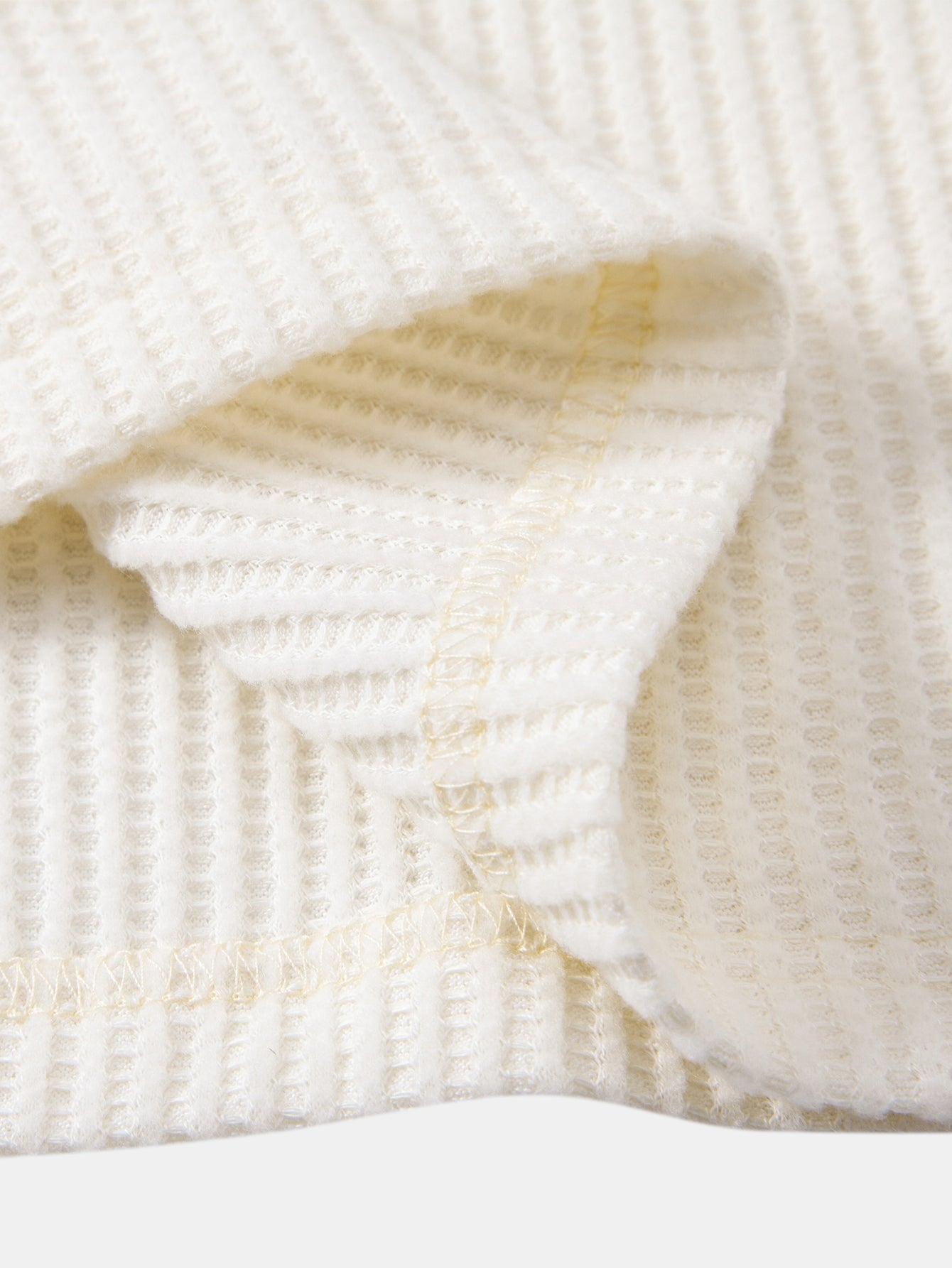 Set Waffle Mock Neck