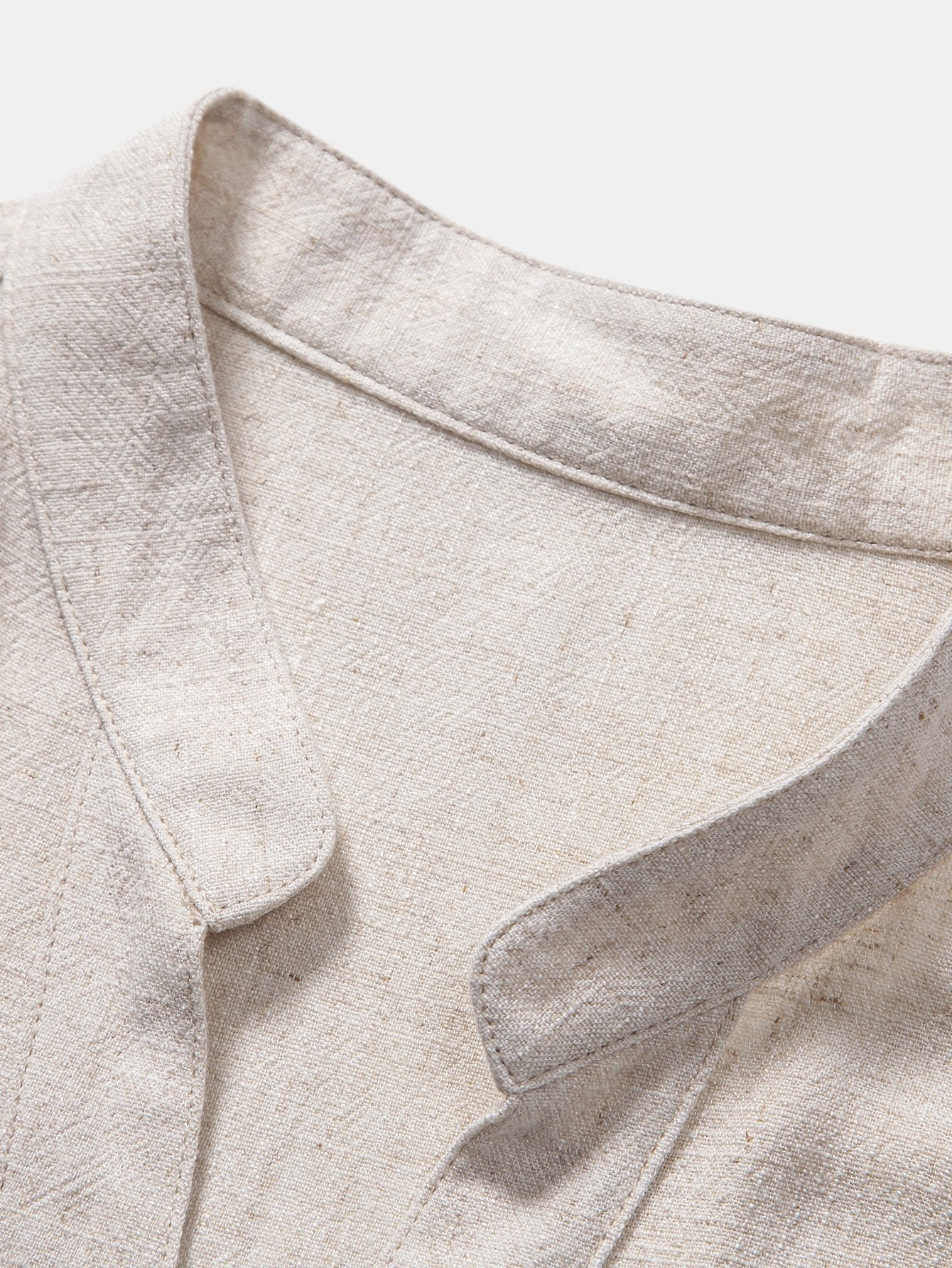 Set Linen V Neck