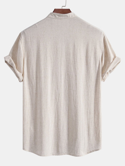 Set Linen V Neck